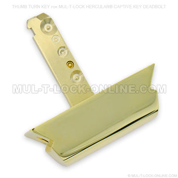 Thumb Turn Key for MUL-T-LOCK Captive Key Deadbolt